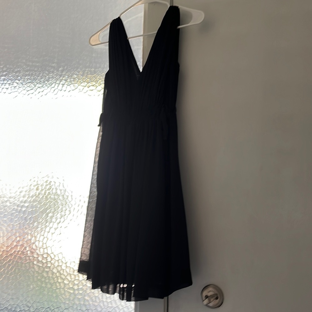 Anthropologie x HD in Paris lined black dress